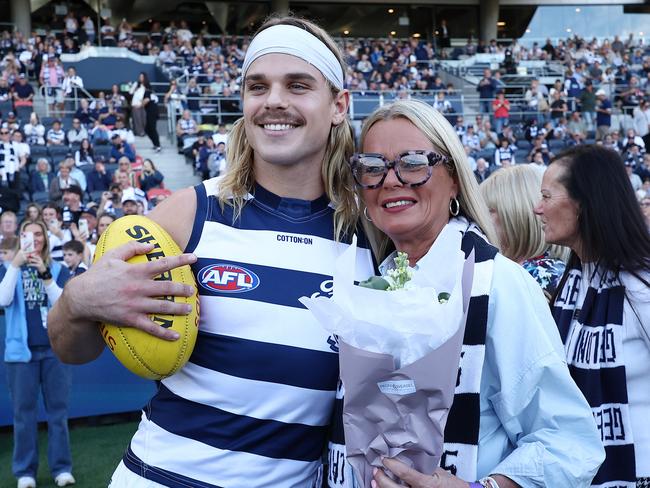 Smith’s first year at the Cats is off to a fantastic start. Picture: Graham Denholm/AFL Photos/Getty Images