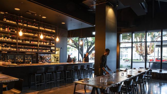 The interior of Kid Curry in Fortitude Valley. Picture: Mark Cranitch