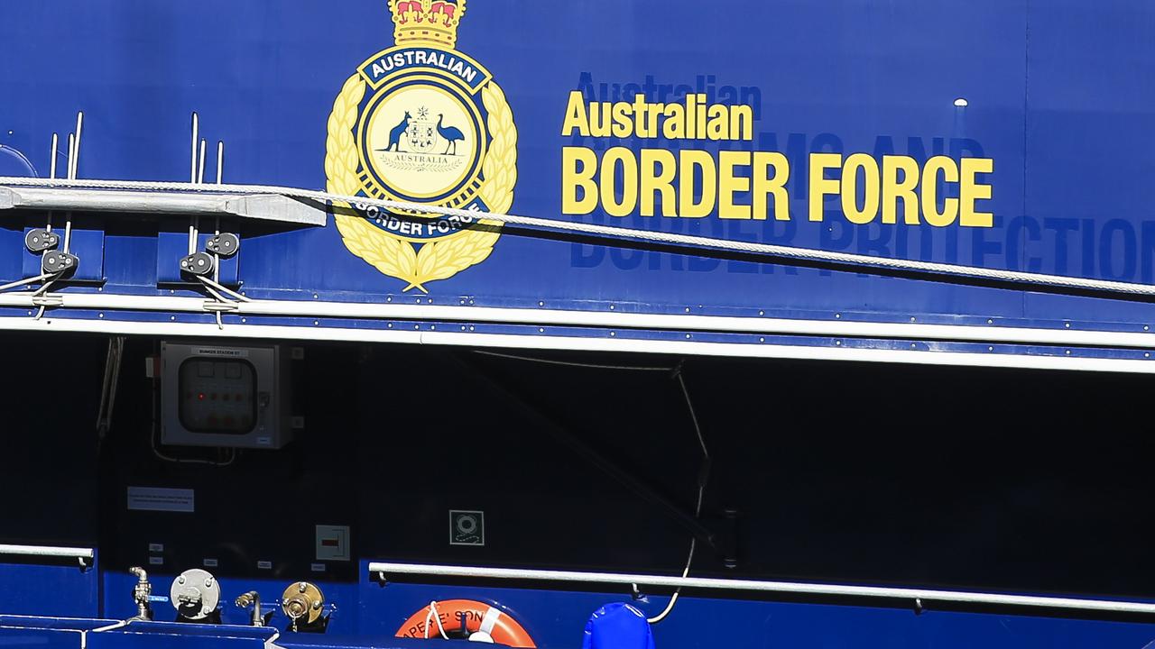 Australian Border Force reportedly turned back a boat into Indonesian waters on Saturday. Picture: Dylan Robinson