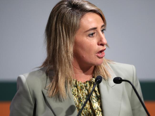 Heather Garriock is interim CEO. Picture: Jason McCawley/Getty Images for Football Australia