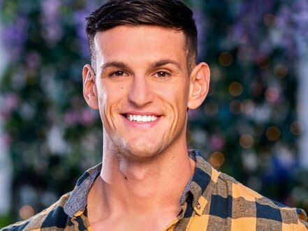 Joe Woodbury on The Bachelorette.  Picture: Channel 10.