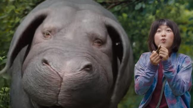 There is no way you can resist or forget the wilful, winning weirdness of Okja. Picture: Netflix