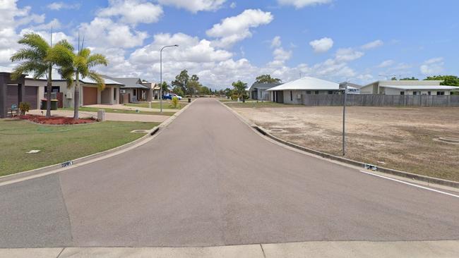 Boult Crescent, in Burdell, where one of the destroyed vehicles was located.