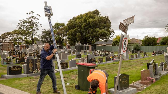 Cameras have been installed at the site. Picture: Jason Edwards