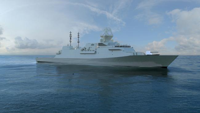 Spending on Australia’s $35b Future Frigates program has appeared in the Federal Budget for the first time.