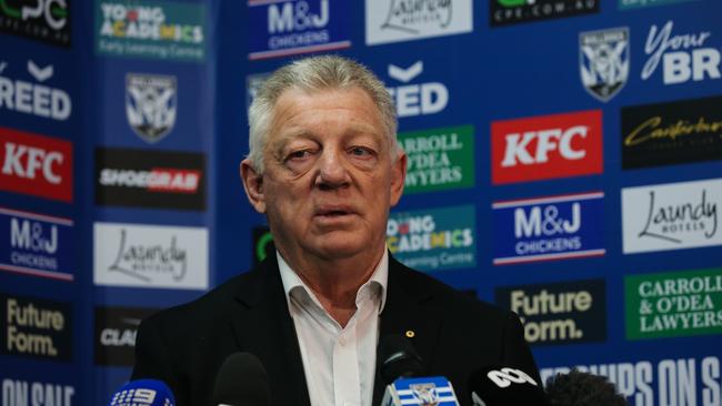 Phil Gould has addressed the next steps in the drama. Picture: NewsWire / Gaye Gerard