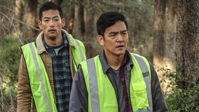 Joseph Lee and John Cho in <i>Searching</i>. Picture: Elizabeth Kitchens/Sony Pictures via AP