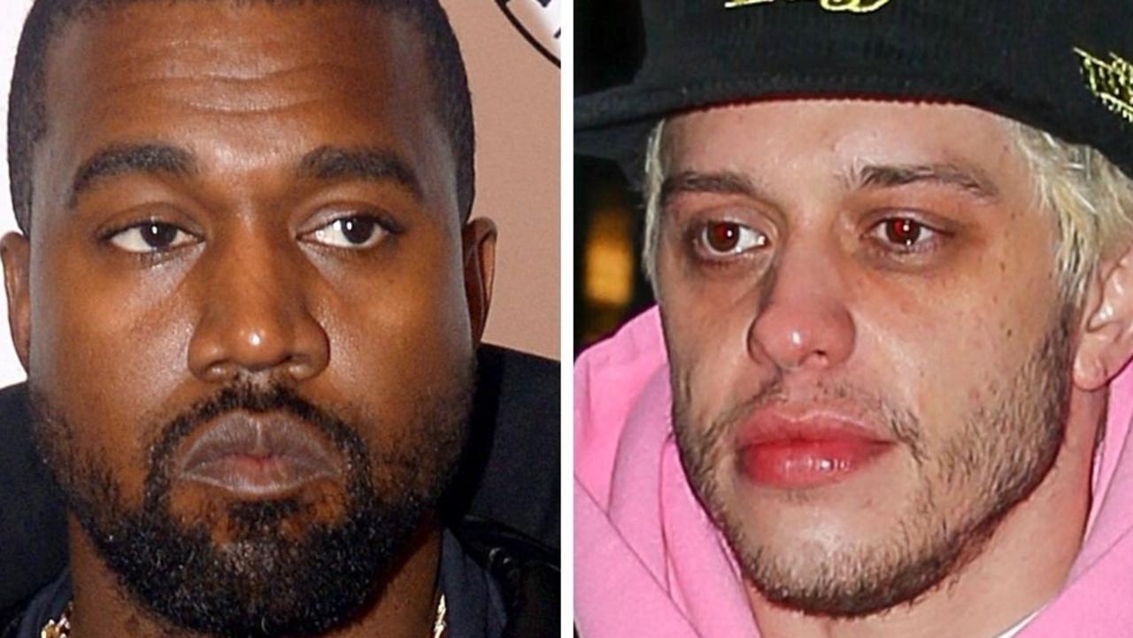 Kanye West is speaking out against Pete Davidson again. Picture: Getty Images