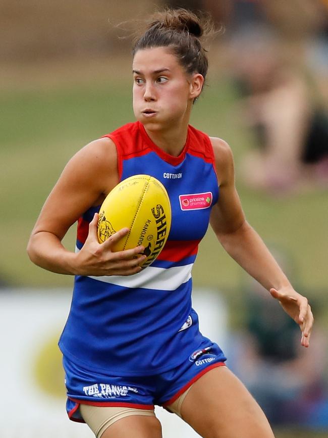 Libby Birch was a foundation Bulldog. Picture: AFL Media