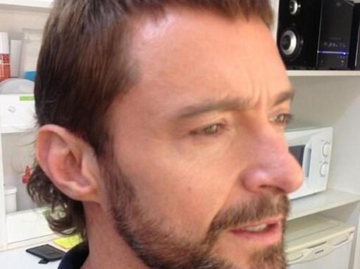 Check out Hugh Jackman’s mullet