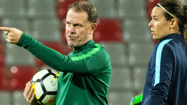 Alen Stajcic was sacked as Matildas coach in January. Picture: Val Migliaccio