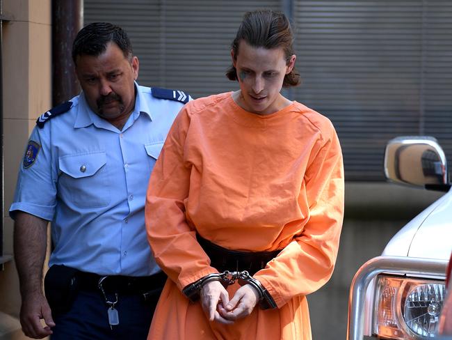 Blake Pender was previously jailed for four years. Picture: AAP Image/Dan Himbrechts.