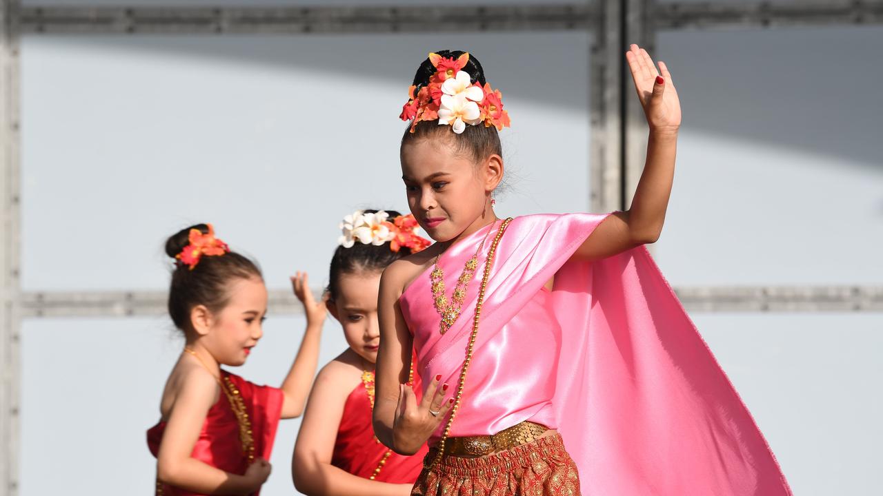 The next generation of Thai-Australian dancers show off their moves at the 2019 Global Grooves.