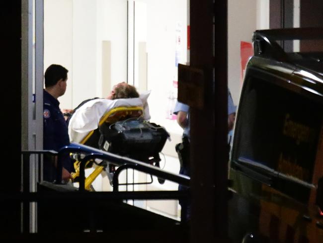 The offender at the centre of a domestic kidnapping of two women and two children from Condobolin in the states Central West has been arrested in the Hawkesbury area. The male was transported to Westmead Hospital under Police guard with unknown injuries. Pics Bill Hearne