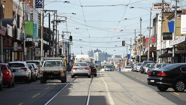 Cars using the outside lanes of Sydney Rd will be scrapped in a proposed trial.