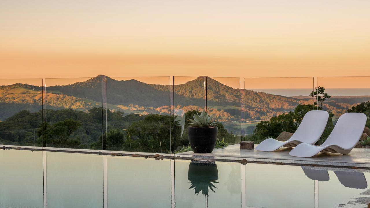 Be sure to venture outside Byron’s township to stunning accommodation options in Mullumbimby. Picture: Blackbird Byron boutique accommodation, supplied by Blackbird