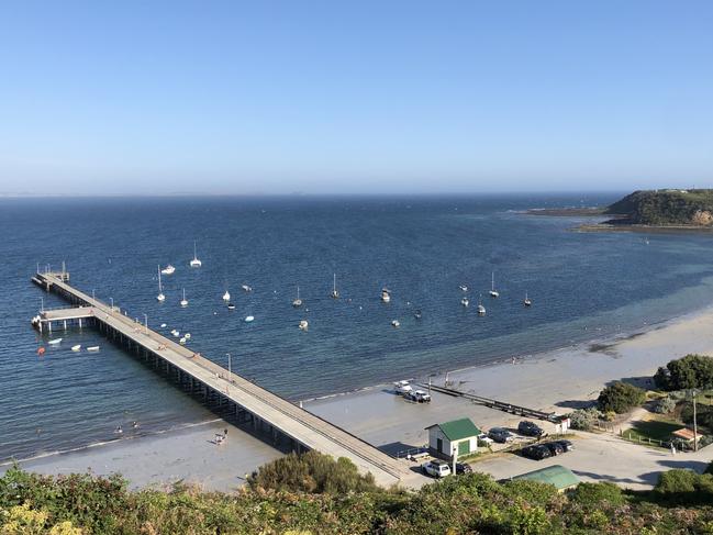 Paid parking was trialled at Flinders pier. Picture: supplied