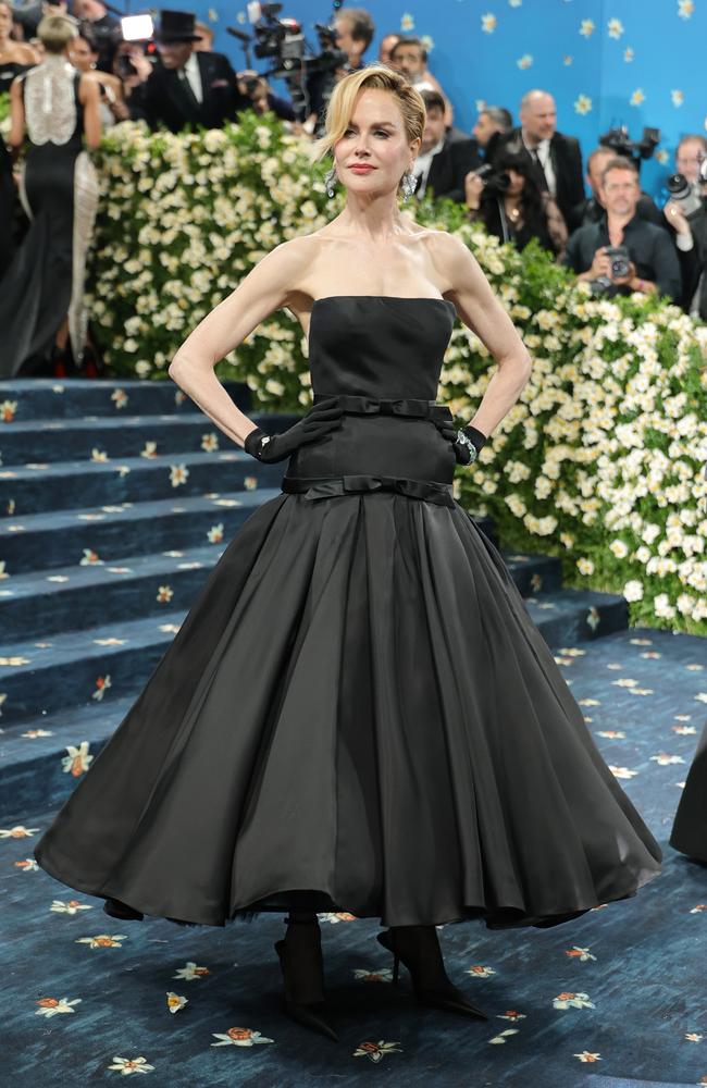 Nicole Kidman wore a Balenciaga dress which reportedly took 700 hours to create. Picture: Getty Images