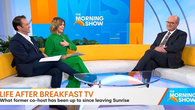 David Koch addressed his TV rival’s Logies joke on The Morning Show.