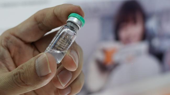 It is hoped that the vaccine will be available from January. Picture: Lintao Zhang/Getty Images