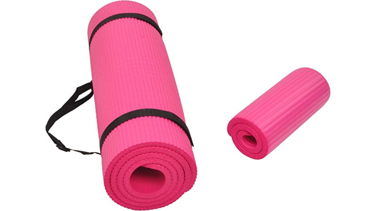 Decathlon Kimjaly Yoga Mat 5mm Light V2 - Pink