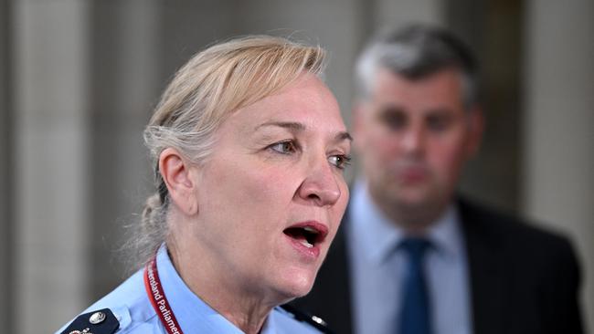 Queensland Police Commissioner Katarina Carroll is set to be handed a list of concerns from hundreds of disgruntled officers. Picture: Dan Peled