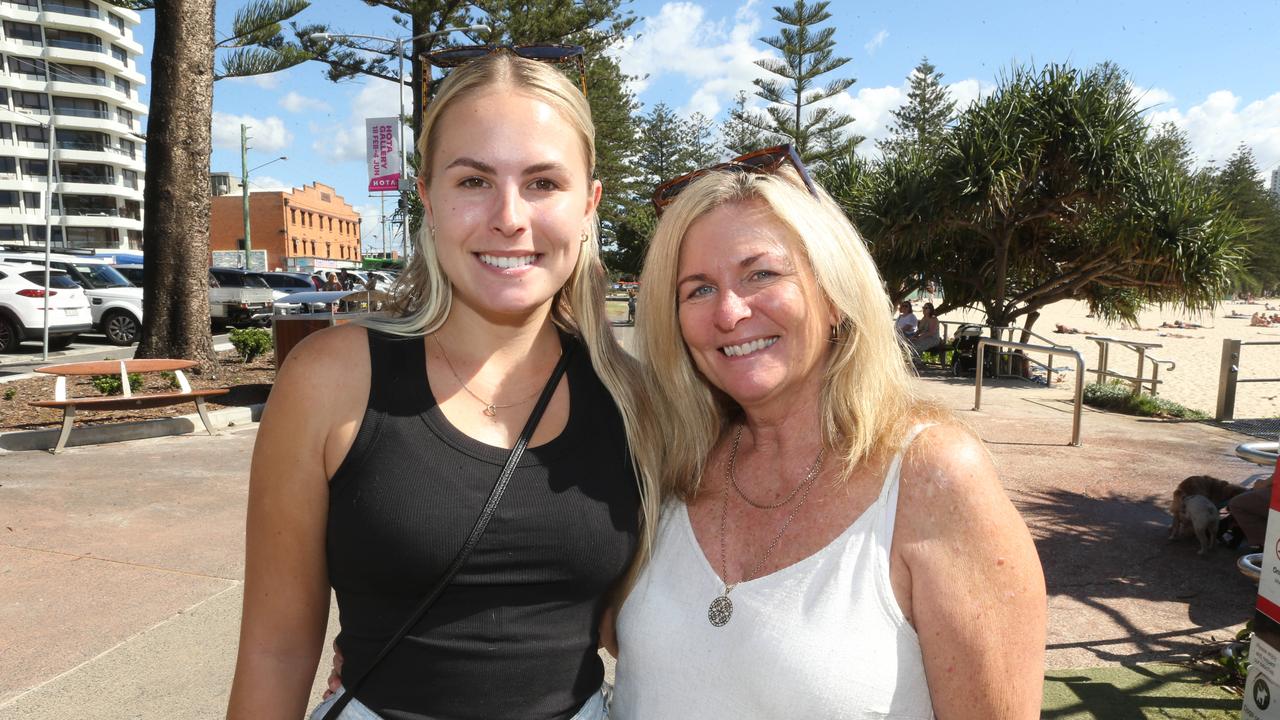 Danielle and Sue Savage. Picture: Mike Batterham