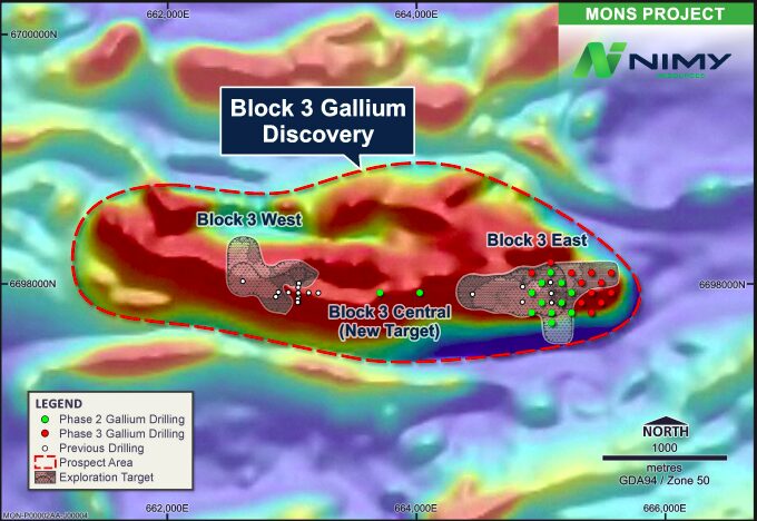 Drilling will encompass testing of the new Block 3 Central target. Pic: Nimy