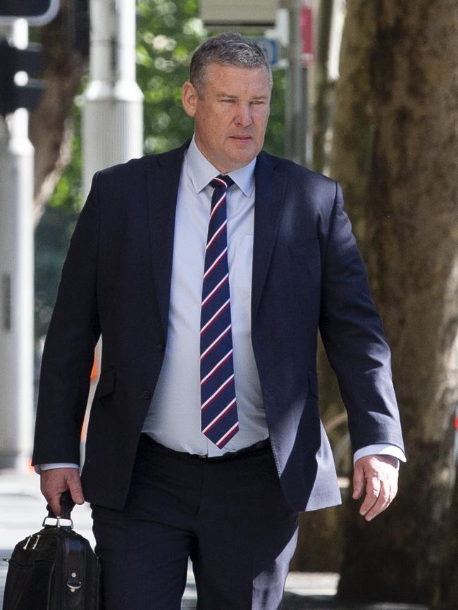 Paul Doorn arrives at ICAC on Tuesday. Picture: NCA NewsWire / Nikki Short