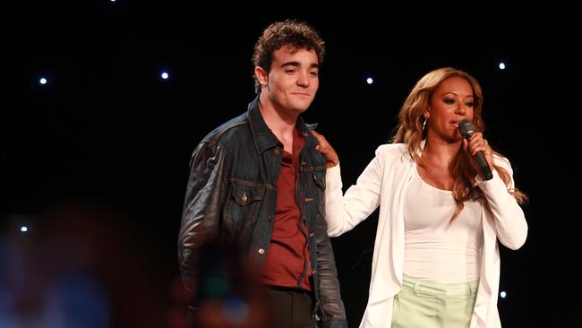 Jason Owen, pictured with X Factor judge Mel B, found fame on the reality tv series.