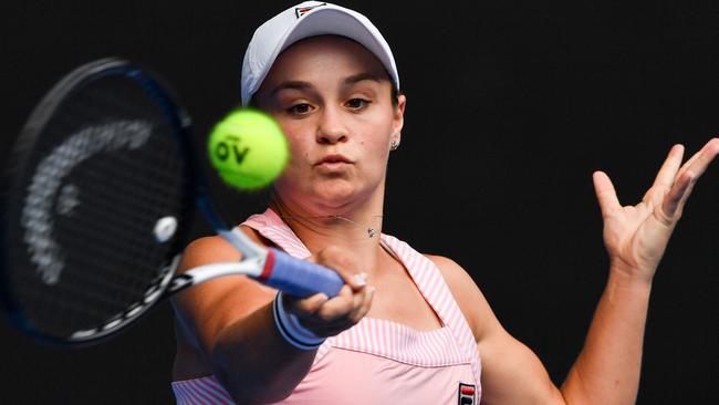 Ashleigh Barty continues her great form from Sydney in Melbourne.