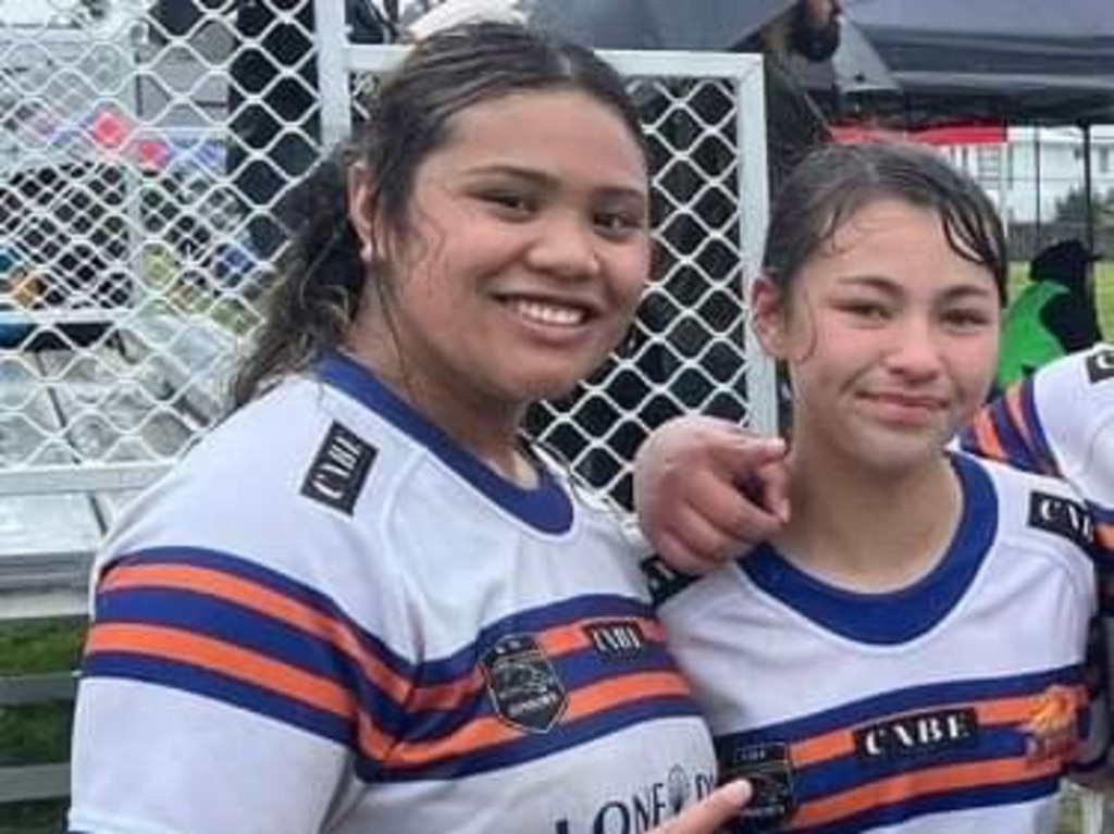 Vanisha Sua (left) and Destiny Hodge of the Mt Druitt Lions. Picture; Contributed