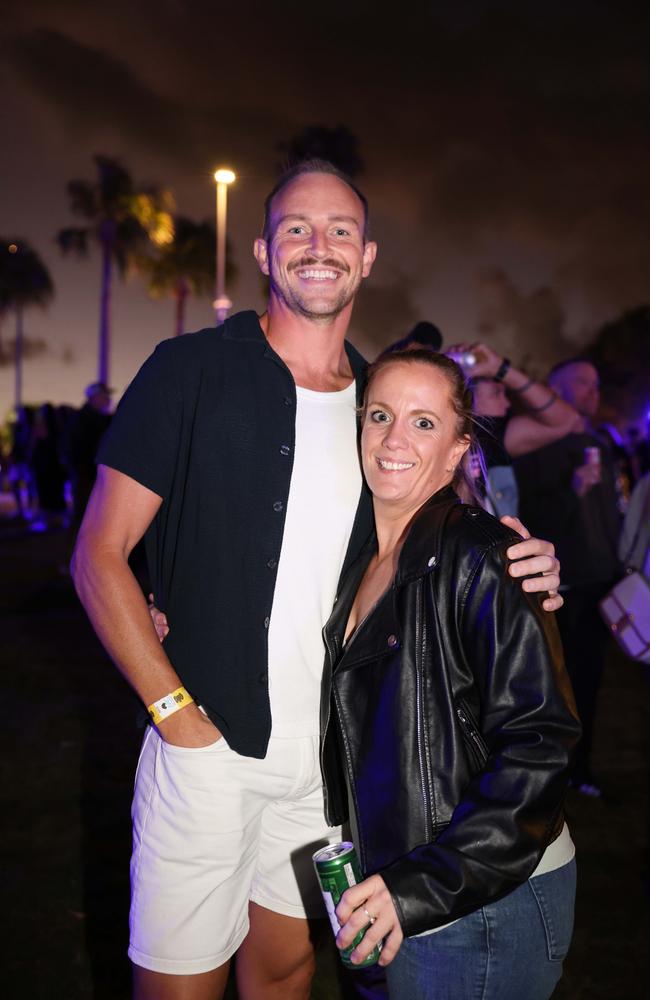 Joseph Baxter and Lauren Strambi at the Ministry of Sound Classical 2025 at HOTA for Gold Coast at Large. Picture, Portia Large.