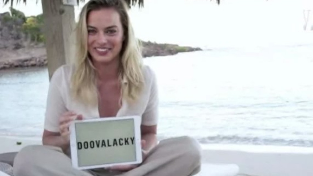 Margot Robbie explains Aussie slang to Vanity Fair in 2016. Picture: YouTube