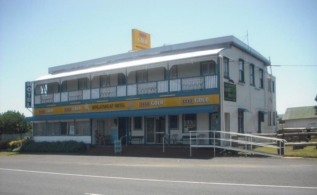 The historic Wheatsheaf Hotel at East Greenmount has been listed for sale. Picture: Contributed