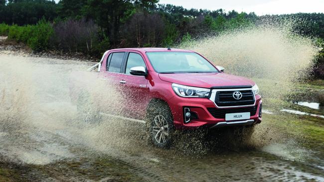 Grrrr: The Toyota Hilux.