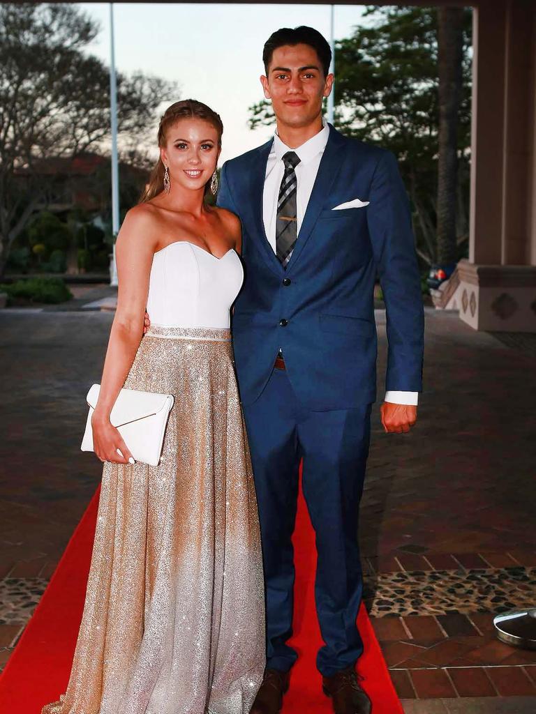 17th October 2020, Aidan Van Breemen, Amber Little from Rivermount College attend their year 12 formal at Links hope Island Photo Paul Stevens SMP Images