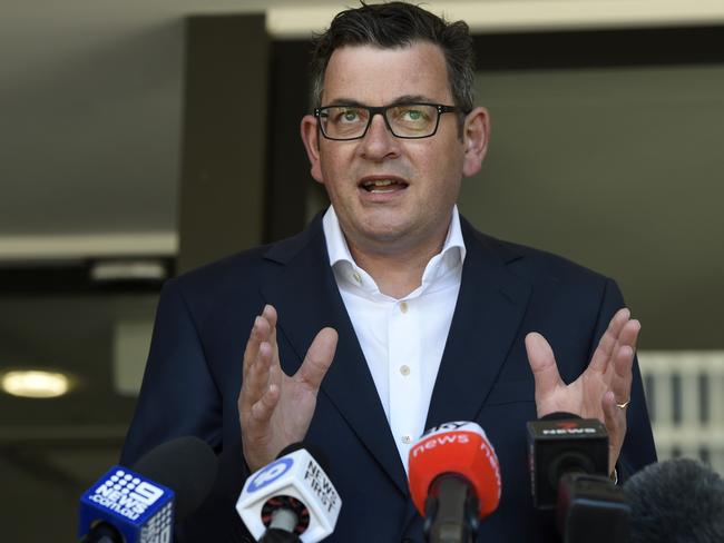 Victorian Premier Daniel Andrews. Picture: NCA NewsWire / Andrew Henshaw