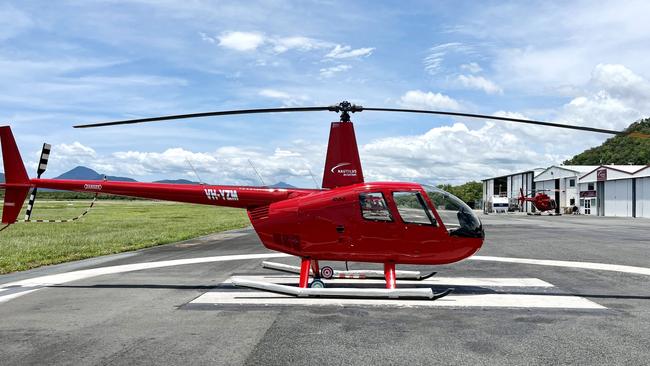 Nautilus Aviation R44 helicopter that was involved in the crash at Cairns.