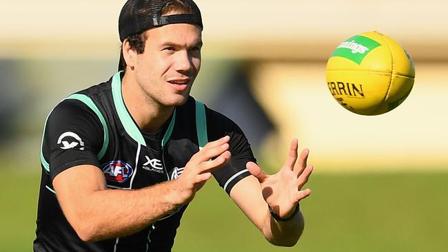 Bailey Rice impressed in his AFL debut.