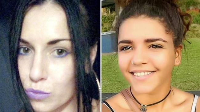 Skye Luland and Kazzandra Widders were killed after Linda Britton allegedly hit them with her car at a Nambucca Heads parking lot.