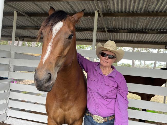 Lisa Tynan with first race winner Jet Luna Eclipse.