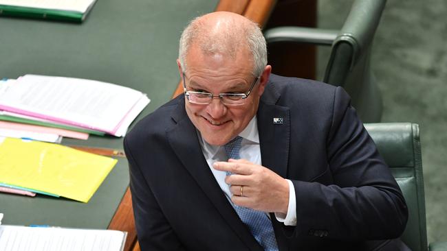 Prime Minister Scott Morrison gets a win. Picture: AAP