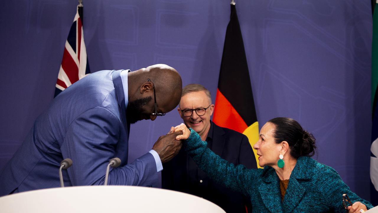 NBA legend Shaquille O'Neal has been criticised for joining forces with the Prime Minister. Picture: NCA NewsWire / Monique Harmer