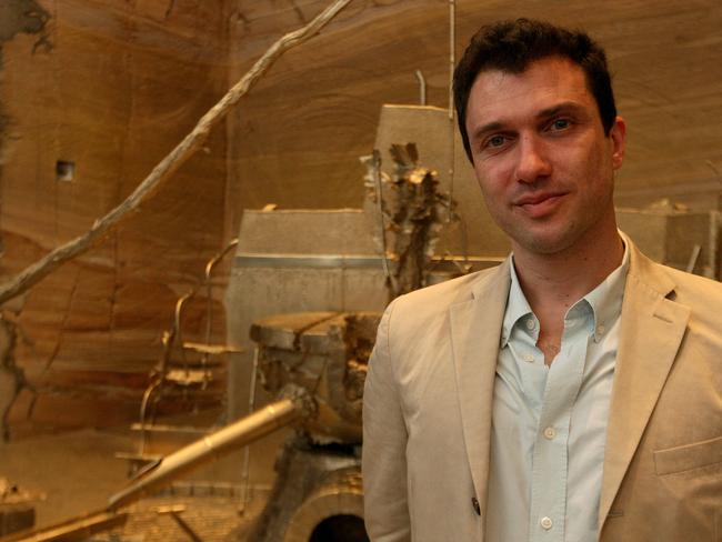 Curator Olivier Varenne talks about the Matthew Barney River of Fundament exhibition at MONA.