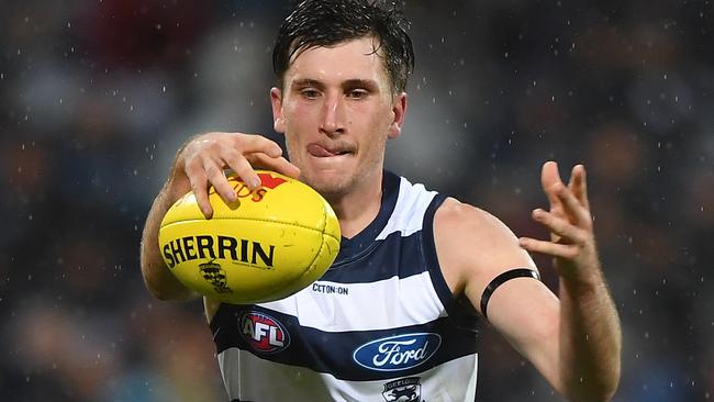 Charlie Constable’s future at the Cattery remains clouded after getting little opportunity at senior level this season. Picture: AAP Image/Julian Smith