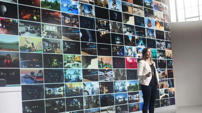 Google’s Pixel phone, announced at this even in San Francisco, includes unlimited cloud storage for photos and videos taken with the Pixel phones. Picture: Ramin Talaie/Getty Images/AFP