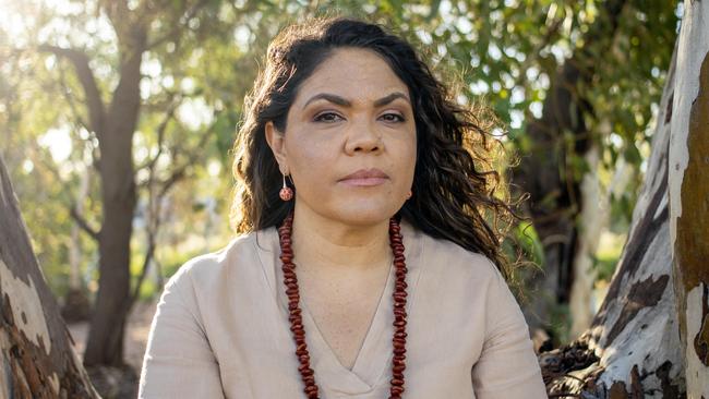 Jacinta Nampijinpa Price in Alice Springs: ‘There’s not a woman in my family who hasn’t been sexually assaulted in some way, shape or form’. Picture: Liam Mendes