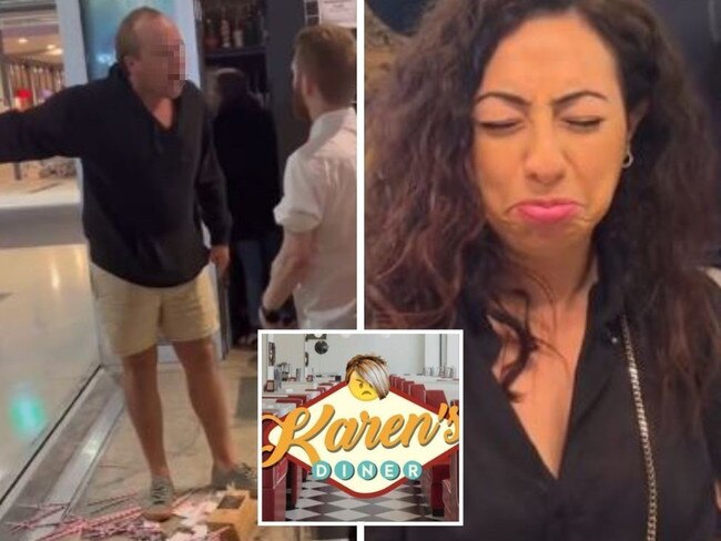 There were many mixed opinions about whether Karen's Diner staff crossed the line. Picture: TikTok