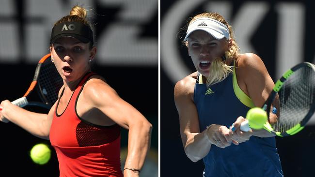 Simona Halep and Caroline Wozniacki will meet in the 2018 Australian Open women’s final.